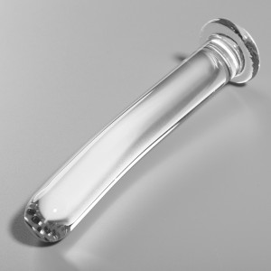 NEBULA SERIES BY IBIZA - MODELLO 9 DILDO IN VETRO BOROSILICATO 15,5 X 2,5 CM ROSA
